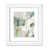 Cadre cubique blanc mat