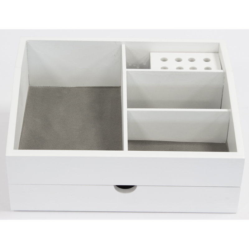 Wood Jewelery Box + Drawers
