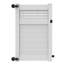 White Vinyl Gate-91876307