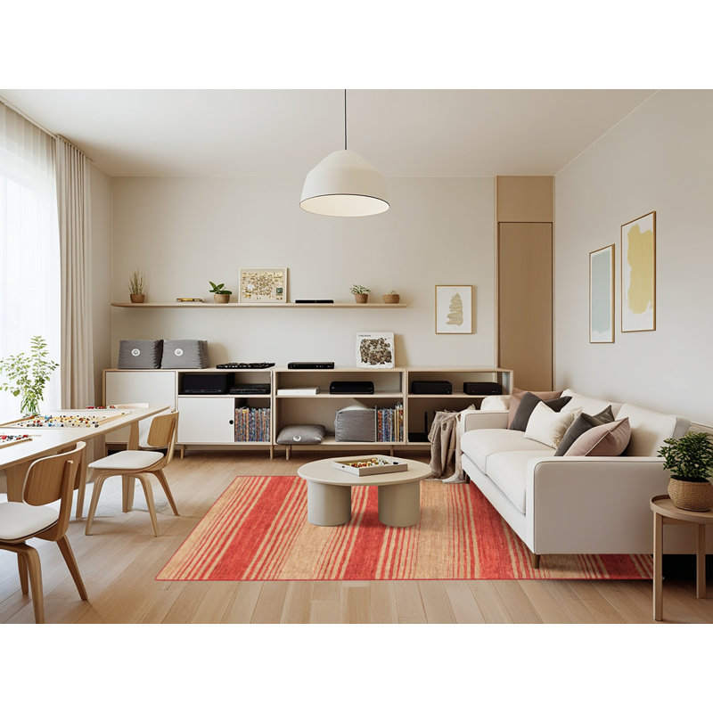 Tapis abstrait moderne 1410, Rectangle 7 pi x 9 pi