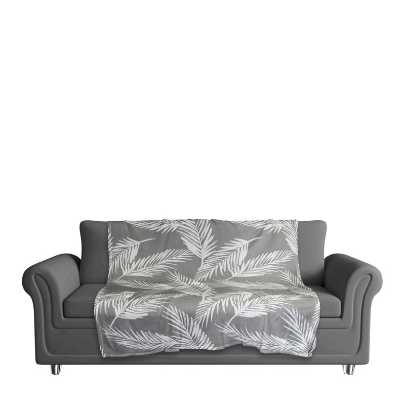 Hand Woven Throw Blanket, Grayl