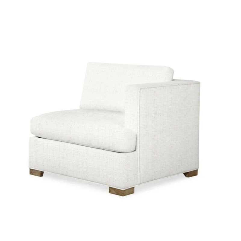 Landon Outdoor Patio Sectional, White 71627L11