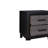SOLUTO GREY AND BLACK NIGHTSTAND