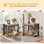 Dog Crate Furniture with 2 Doors-1564372193-1562182198