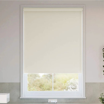 Blackout Roller Blind, Trimmable Cut-to-Size Window Shade, Custom Fit for Light Control & Privacy