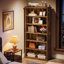 6-tier Bookcase, 75'' Tall Book Shelf-439009040