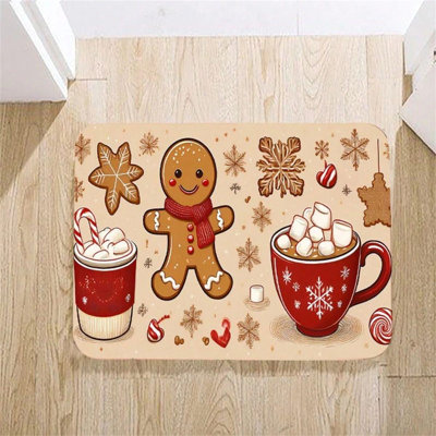 Tapis de sol 3 pièces Cozy Christmas Gingerbread