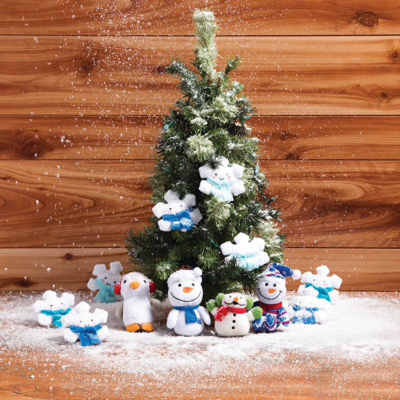 Bonhomme de neige en peluche