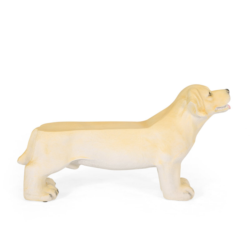 Banc pour chien Cozy MGO en brun clair - aucun assemblage requis