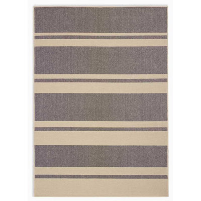 Tapis beige / gris tissé à la main San Diego CK730