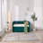 Upholstered Trundle Daybed, Twin Size,USB Port,Side Pockets, Modern V-Grained Backrest Design,No Box Spring Needed-596550213