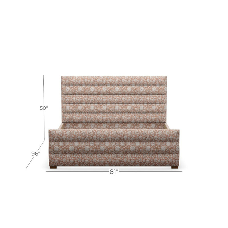 Maureen Cal King Bed, California King, Walnut, Laurel Springs 848686