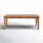 Ajuni Rectangular Aluminum Outdoor Coffee Table-1729794522