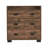 Dresser, Four Legs, Four Drawers, One Double Drawer, Superior Top -Dark Brown