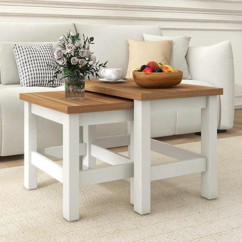 Farmhouse Nesting Table Set Of 2
