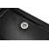 Streamline NT-2154-60BL-RH 60 in. x 36 in. Corner Acrylic Shower Base in Glossy Black with Right Hand Drain, ABS Drain Included