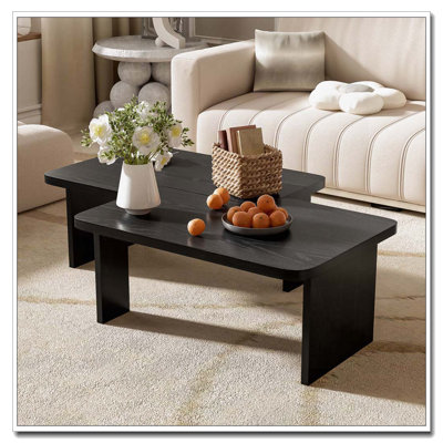 Ensemble de tables basses rectangulaires