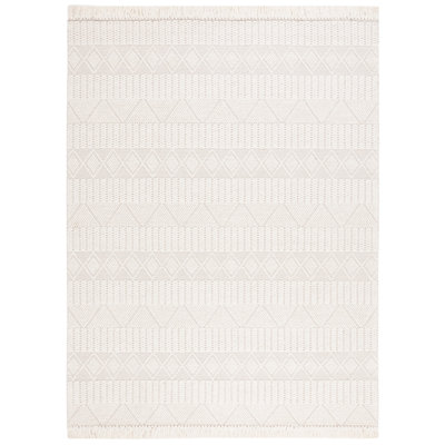 Jaylenne Hand Woven Wool Geometric Rug
