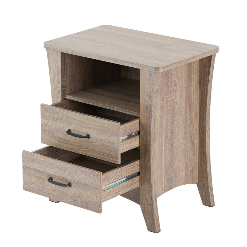 Table de bout Table de chevet moderne, Gris