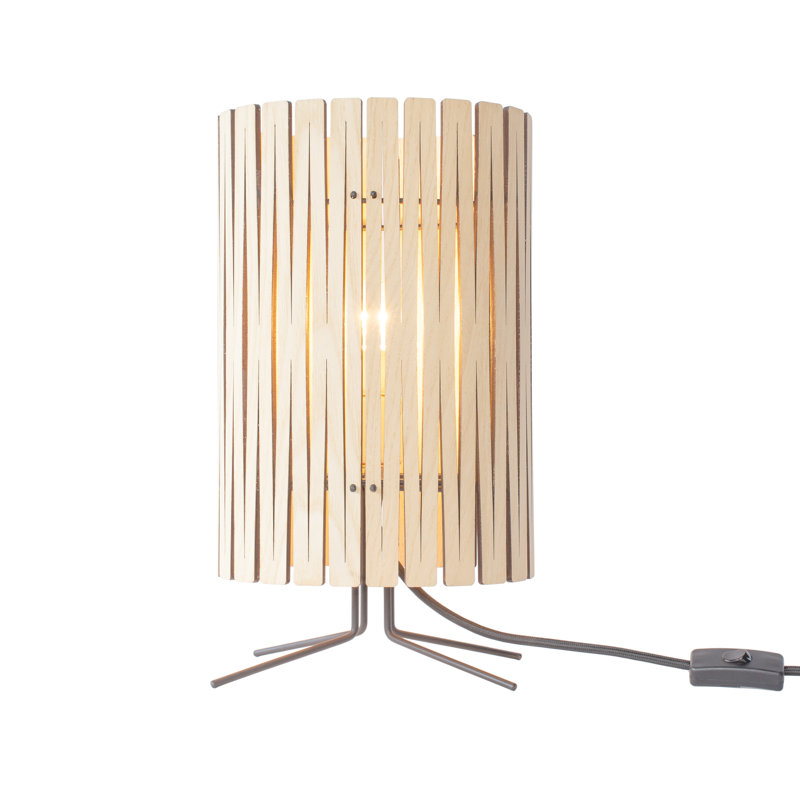 Lampe de table Kerflights T2, Frêne clair