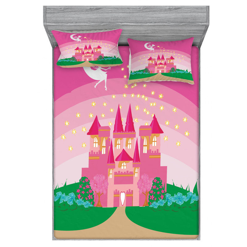 Microfiber Sheet Set, Queen Sheet Set with Fitted Sheet
