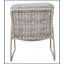 Chaise longue d'extérieur avec cadre en fer robuste pour un confort durable (ensemble de 2)