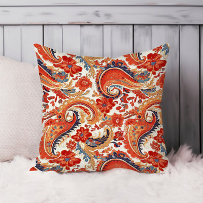 Abstract Boho Paisley Pattern V Bohemian