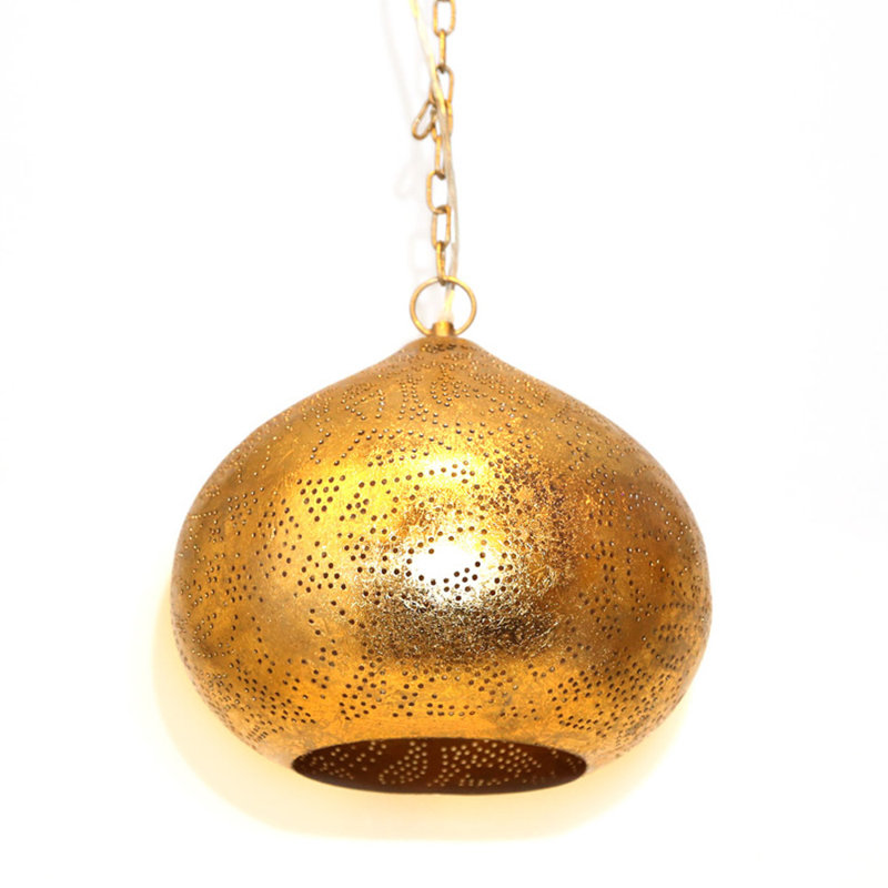 Cheatham 1 - Light Dome Pendant, Gold