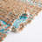 Ifeoluwakitan Natural Fiber Flat Weave Jute/Cotton Geometric Rug in Teal/Natural-310069924