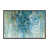 Toile encadrée de bois rustique foncé