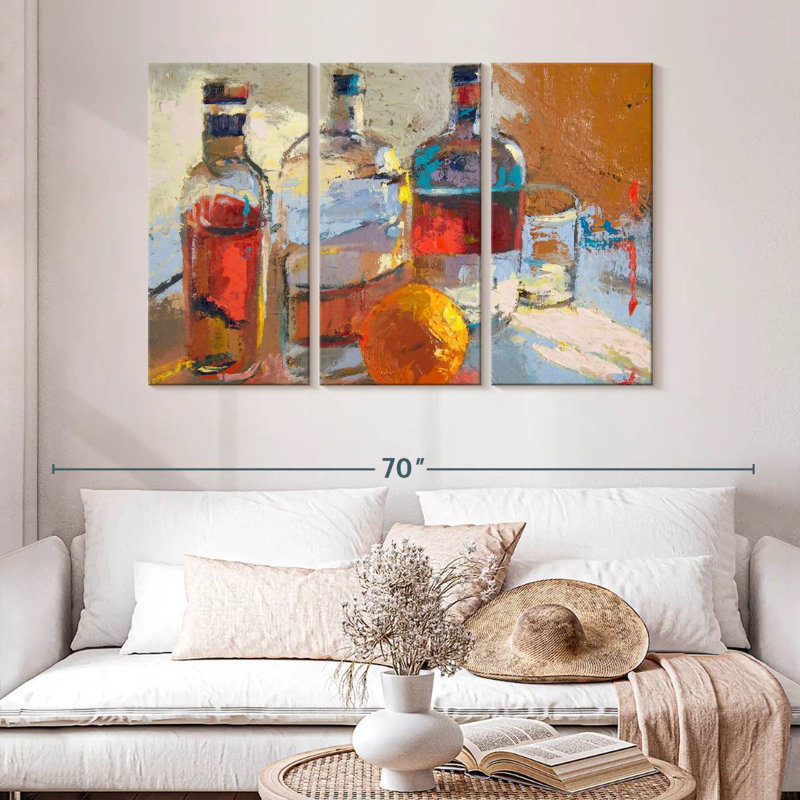 Yarlin Bourbon Lv¢Orange, 32" H x 50" W