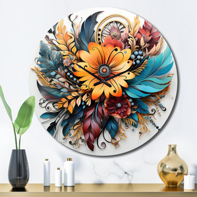 Horloge murale Boho