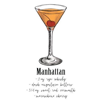 Manhattan - Wrapped Canvas Print