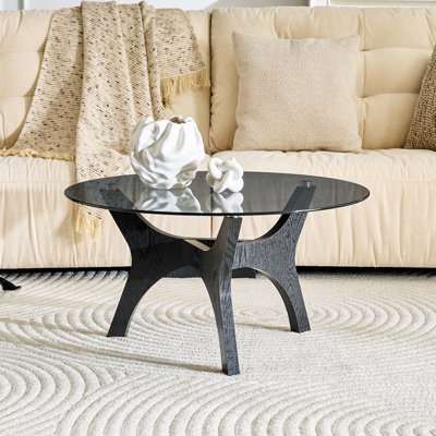 Table basse 31,5 "en verre