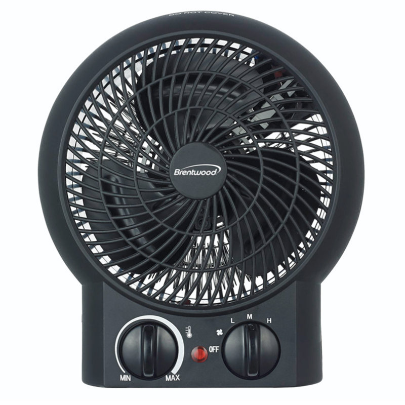 Brentwood 1500 W 5000 BTU Electric Compact Space Heater