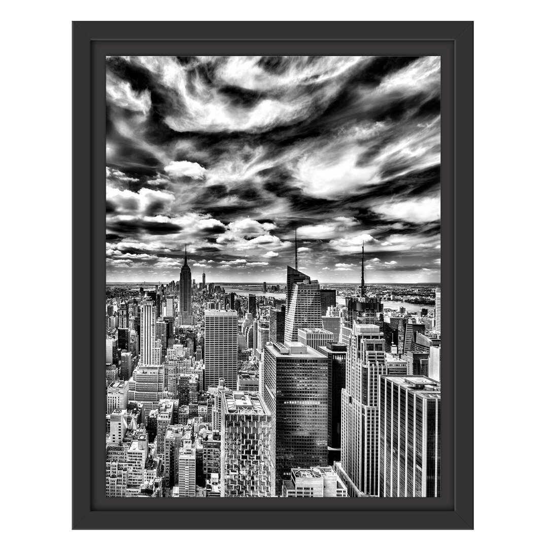 Gerahmtes Wandbild New York Skyline