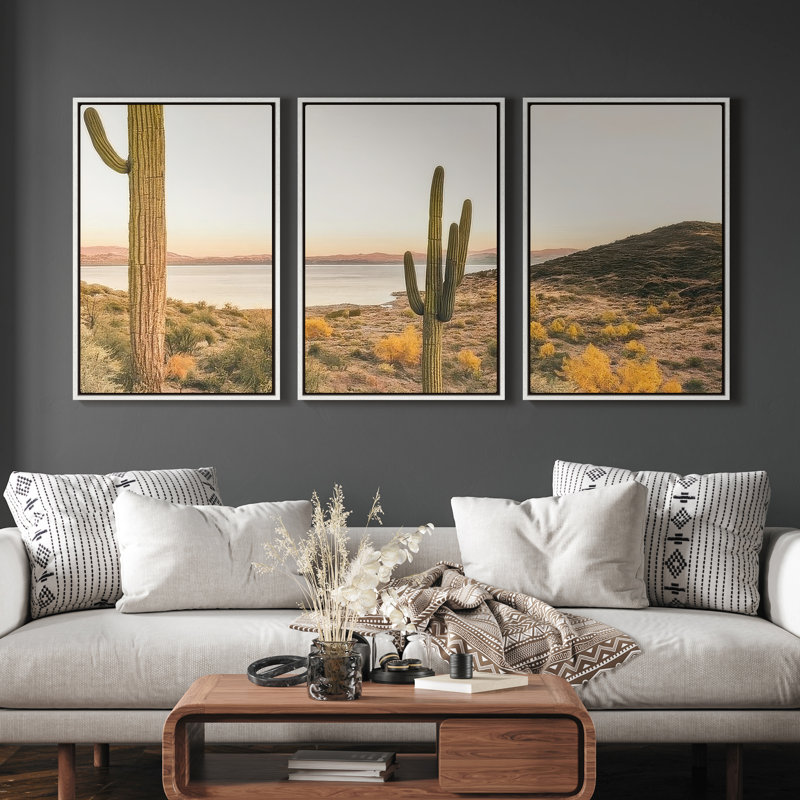 Art mural encadré sur toile, impressions murales abstraites rétro 24 "x 36", H 36 po x l 24 po, Blanc