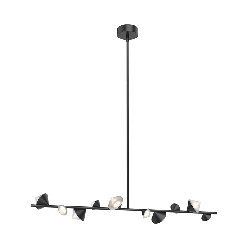 Luminaire suspendu Geode, Noir