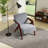 23.8'' Wide Modern Upholstered Soft Arm Accent chair With Solid Wood Legs (Set of 3)-1366194773