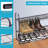 12 Pair Stackable Shoe Rack-1783656982