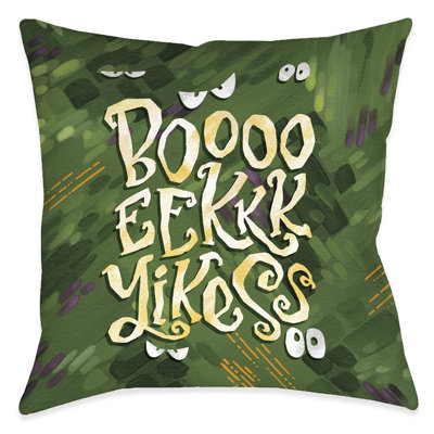 Boo Eek Yikes Pillow BEYK