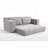 70.8'' Upholstered Sleeper Sofa-589432138