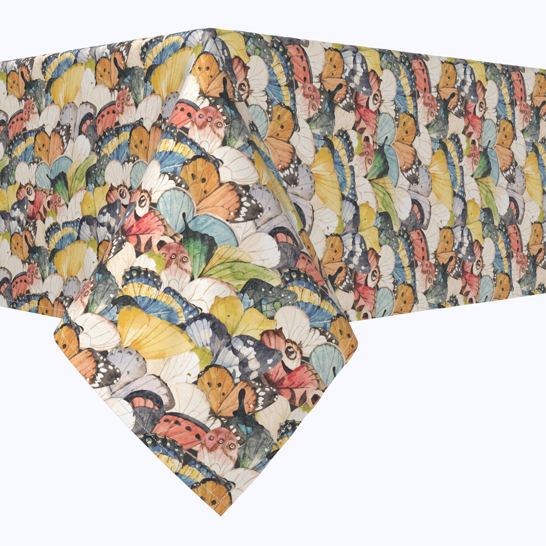 Grenelle Geometric Tablecloth Red Barrel Studio® 