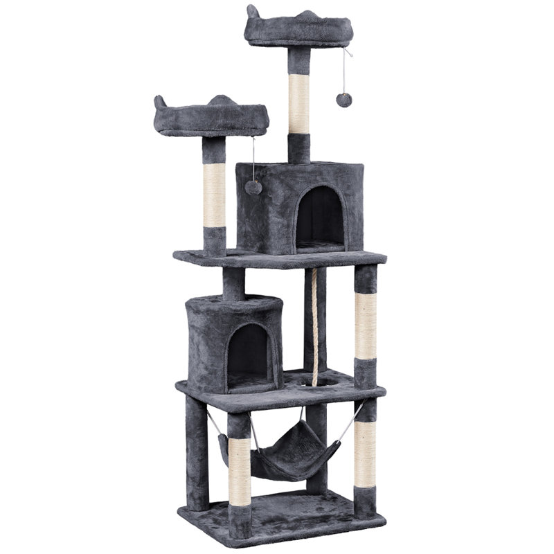 Arion 179cm H Cat Tree, Dark Grey