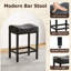 24 tabourets de bar 24 po, ensemble de 4 tabourets de bar à hauteur de comptoir pour îlot de cuisine moderne-827935769