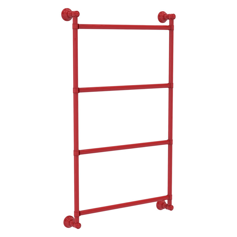 Barre à serviettes murale 18 po Carolina, Rouge pompier, 35 po x 18 po x 3,3 po
