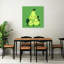 Happy Pear Family Minimalist Abstract Contemporary Fruit Landscape Wall Art Print 1 Piece Wrapped Canvas Wall Art-1147172356