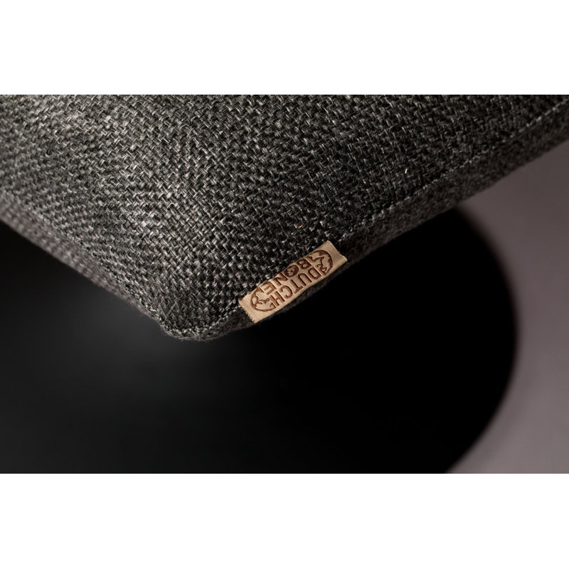 Repose-pieds Bar, Polyester noir