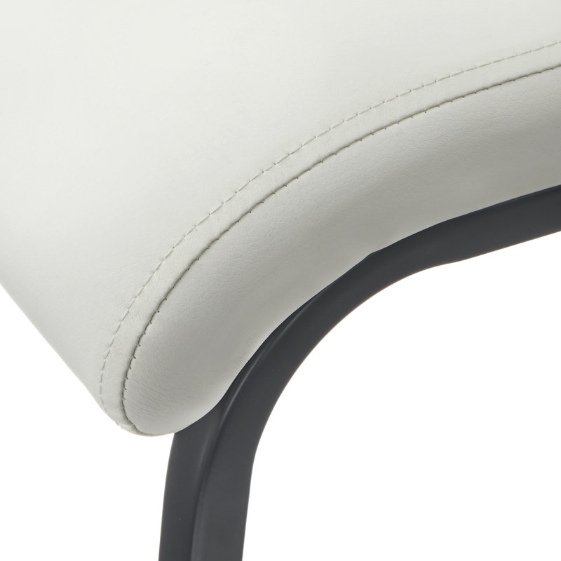Frankton Upholstered Side Chair in White