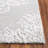 Connla 619 Hand Tufted Wool/Viscose/Cotton Damask Indoor Use Only Rug in Light Blue/Ivory-1394747220